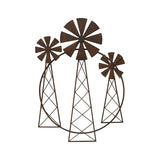 Contemporary 3 Windmill Wall Art 81cm V637-06975WND
