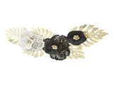 Nordic Luxury Wall Metal Pendant Innovative Iron Wall Flower Home Living Room Wall V1294-YM0521-3115220149511