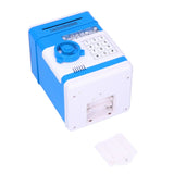Electronic Money Saving Box ATM Password Cash Money Bank Security Lock Box for Children KidBlue V1294-YM0523-3117210207211