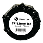 Tooleroo 1 Roll x 1000 Thermal Labels 57mmx32mm - White Waterproof Stickers V238-SUPDZ-40667052933200