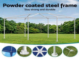 Instahut Gazebo 3x6m Wedding Party Marquee Tent Outdoor Event Camping Canopy Shade Blue GAZEBO-WED-T-FG-3X6-BL