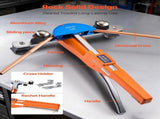 Tubing Bender Kit, 6 mm to 22 mm, Compact Ratcheting Tube Pipe Bender, Forward/Reverse Hand Bending V952-JLSDWGJJXKZFN75AS001V0