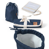 Monbento Escape - The XXL Insulated Bag For All Your Outings - Blue Natural V398-MB-56420060