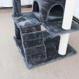 CATIO Chipboard Flannel Cat Scratching Tree - Abstract Deluxe 50x50x127cm V390-C200226