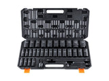 1/2" Drive Deep Impact Socket Set, 34pcs Socket Set Metric 6 Point Cr-MO Alloy Steel for V952-CJTTZ12CRMO3448AJV0