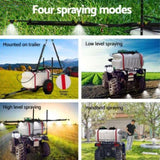 Giantz Weed Sprayer 100L Trailer 3M Boom Garden Spray SPRAYER-100L-BOOM-3M-CART