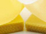 30Pcs Honeycomb Foundation Bee Wax Foundation Sheets Paper Candlemaking Beeswax Flakes Beekeeping V1192-AZ-W-22072