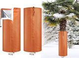 2 Pack Insulated Tree Trunk Protectors 100cm Height Winter Frost Covers for Palm Trees and Saplings V888-ELOSUNG38786