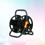 SWETRACE Garden Water Hose Reel Hose Reel Black Stainless Steel 1Pcs V1189-LWWAL-20260327-03383