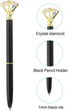 Ballpoint pen 20 pieces Metal casing Black ink Suitable for weddings, office occasions, etc. V1188-MS101-01068-1