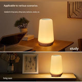 2-piece Bedroom Atmosphere Bundle White RGB Rechargeable LED Night Light Vintage Camping Style V888-ELOSUNG53476