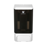 CHUANGDIAN Manual Soap Dispenser Wall Mounted 1000ml/ 33.8oz Liquid Shampoo Box Shower Gel Hand Soap V1294-YM0901-H34468W