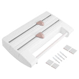 Kitchen Sauce Bottle Storage Rack Paper Towel Holder Mount Kitchen Tool Cling Film Cut White V1294-YM0901-JYA03048-01