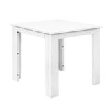 Gardeon Coffee Side Table Wooden Desk Outdoor Furniture Camping Garden White FF-BEACH-DESK-WH