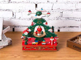 Christams Music Xmas Tree Santa Claus babies Wind Up Toys Ornaments Decoration - Trojans Music V1263-JX-1747