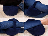 Relief from Sciatica Pain, Back/Leg Pain Memory Foam Pregnancy Pillow for Side Sleepers, Blue V1370-AZ4-15995