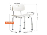 Shower Chair, Shower Seat with Back, Adjustable Height Shower Stool, Shower Chair for Inside Shower V952-LYYFXLHJPESWYQ55WV0