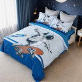 Astronaut Kids Quilt Cover Set - Single Size V493-SM-S-02