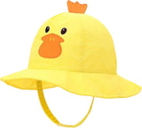 Cotton Animal Babies Bucket babies Sun Hats UPF 50 Summer Hats Sun Protection for babies Babies V1263-JX-1817