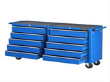 Giantz Tool Chest Trolley 10 Drawers Toolbox Storage Blue TB-10DR-ROLL-BL-AB