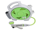 Portable Hose Reel with Spray Nozzle 45.9ft Water Hose Reel for Balcony Garden Watering V1294-YM0901-3111260001311