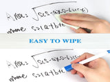 Dry Erase Sticker for Wall Tutuviw White Board Paper with 3 Markers Self-Adhesive Message Board V1189-WXFWAL-20260319-00592