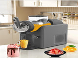 Dark Grey Compact Home Cold Drink & Ice Cream Maker Multi-Functional Slush, Milkshake, Coffee, V888-ELOSUNG36919