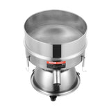 Automatic Electric Vibrating Sieve, Stainless Steel Sifter Shaker Machine with 4060 Mesh, 45W V952-ZDZSJTM40M608SJJRV3