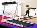 Everfit Treadmill Electric Home Gym Fitness Exercise Fully Foldable 450mm White TMILL-CHI-450-M610-WH