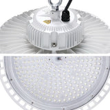 Leier LED High Bay Lights 200W UFO Industrial Shed Warehouse Factory Lamp White HBL-UFO-N280C-WH