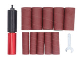 Spindle Sander Adapter 1.5in Mandrel Aluminum Alloy Drill Sanding Mandrel Kit for Wood Metal V1369-AZ3-W-15510