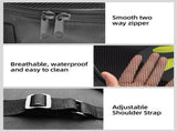 Fins Protective Bag Snorkeling Portable Diving Fins Bag PVC Fins Protective Bag with Shoulder Strap V1369-AZ3-W-16088