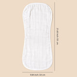 Baby Burp Cloths Sets for Unisex- 6PCS Large Cotton Burping Clothes for NewbornBaby Girls and Boys V1366-AZ2-W-20008