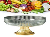 Fruit Plate Multifunctional Plastic Stylish Space Saving Decorative Snack Bowl for Candy Nuts Fruit V1294-YM0706-3118230262413