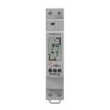 Matelec Compact Slimline Timer Clock 240VAC 16A 1W LCD 1 R/O Programmable 24x7 TIMER-D10 V1202-V1-MTLTIMER-D10