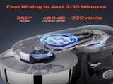 Stand Mixer 5.68 L Electric Dough Mixer 1100W 6 P Speeds Food Beater V952-XRLTMSJBJHS6I5V82V3