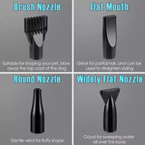 Pet Hair Dryer with Multiple Nozzles - Powerful and Quiet for Dogs and Cats V888-ELOSUNG11778