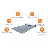 EVA Boat Flooring Mat Foam Boat Decking Faux Teak Marine Mat Boat Carpet Sea Deck Marine Flooring V985-EVABOATMATGREY