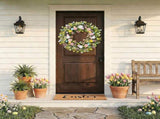 Easter Wreath for Front Door Decorations, Easter Egg Door Wreath Decorations, Spring Wreaths with V1258-DP02-WO-516