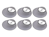 6 Pcs Cloth Lamp Shade Good Light Transmission E14 Candle Bulb Lamp Cover Classic Fabric Lampshade V1294-YM0718-3119220085211