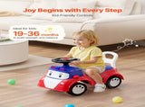 Ride On Toddler Push Car, Push Car for Toddler 19 to 36 Months, Kids Ride On Toy with Music & V952-KBKETCZSTCHSXICER001V9
