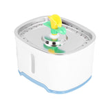 2.5L Stainless Steel Pet Water Fountain Silent Running Water Circulation Drinking Fountain with LED V1294-YM0901-3113210162211