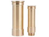 Double Layer Trumpet Type Brass Fountain Nozzles Pool Pond Spray Head for Garden Landscape1in DN25 V1294-YM0901-3111200255411