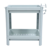 Bathroom Floor Shelf Bathroom Open Shelf Unit Freestanding Corner Rack Shelves V1294-YM0706-3112230061511