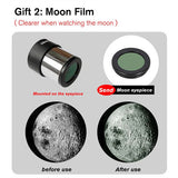 Pro Astronomical Telescope 114mm Aperture 875X Zoom HD High Resolution V201-QHGMMOREONE003