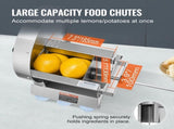 Manual Vegetable Fruit Slicer, 0-0.5"/0-12mm Thickness Adjustable Commercial Slicer Machine, V952-SDSCQPJWS1BXUN5H0V0