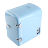 Mini Fridge 4L Portable Cooler Warmer Personal Refrigerator Includes DC12V Car Plug for Skin Care V1294-YM0901-3113230166820