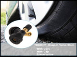 50pcs TR600 High Pressure Tire Valve Stem - High-Pressure Tubeless Snap-in Valves Good for Larger or V1192-AZ-W-3851