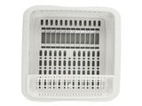 Dish Drainer Minimalist Dustproof Space Saving Dish Drying Bowl with Lid for Home Kitchen L V1294-YM0716-3118220114212
