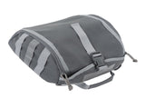 Camping Helmet Bag Canvas Scratch Prevention Adjustable Helmet Storage Bag For Hard Hats Helmet Grey V1294-YM0703-3117230112313